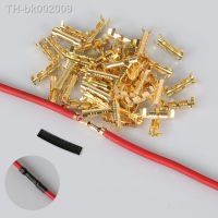 ☃✺ 50pcs/100pcs 453 u-terminal lug wire butt joint cold terminal fascia of small tooth with heat shrinkable tube 0.3-1.5mm2