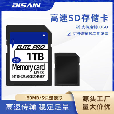 การ์ด SD กล้อง1TB ความจุมากการ์ดความจำแล็ปท็อปแท็บเล็ตความละเอียดสูงสำหรับการตรวจสอบ Zlsfgh