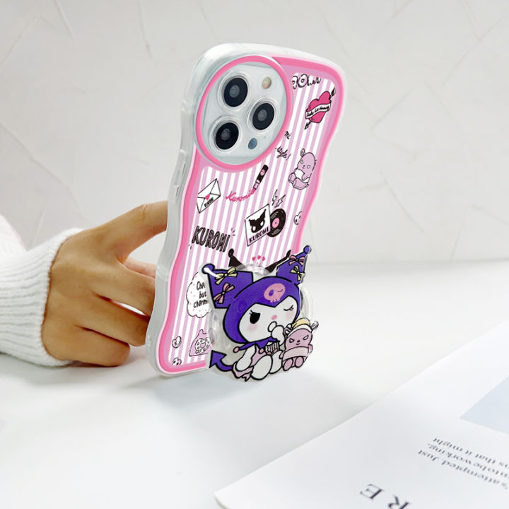 เคส-hontinga-สำหรับ-iphone-6-6s-7-8-plus-se-2020-se-2022-se3-se-3เคสใสเคสใสลายการ์ตูน-kuromi-ซิลิโคนนิ่มเคสยางกันกระแทกเต็มตัวเคสโทรศัพท์นิ่มสำหรับเด็กผู้หญิง