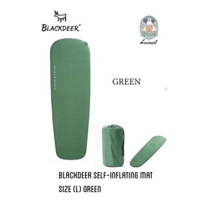 เเผ่นรองนอนพองลม Blackdeer Self-Inflating Mat (L)#สีเขียวไซส์ใหญ่