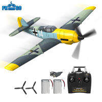 รีโมทคอนโทรลเครื่องบิน BF109 2.4GHz 4CH 400Mm Wingspan One Key U-Turn Aerobatic RC Warbird ตุ๊กตาคริสต์มาสกวางเรนเดียร์761-11