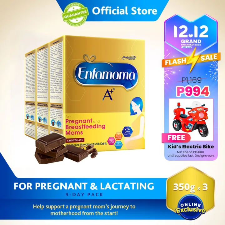 Enfamama A+ Chocolate Powdered Milk Drink for Pregnant and