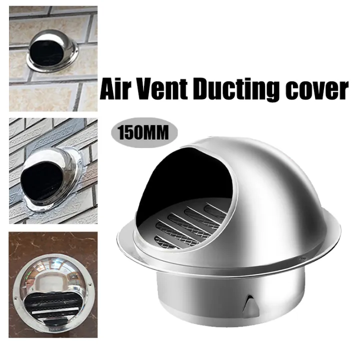 150mm Stainless Steel Wall Air Vent Air vent Grille Exhaust Grille
