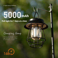 5000-10000มิลลิแอมป์ชั่วโมงใหม่โคมไฟตั้งแคมป์กลางแจ้ง LED แบบพกพาโคมไฟตั้งแคมป์ย้อนยุคม้าโคมไฟค่ายตกแต่งบรรยากาศโคมไฟจี้ซูเปอร์ยาวความอดท