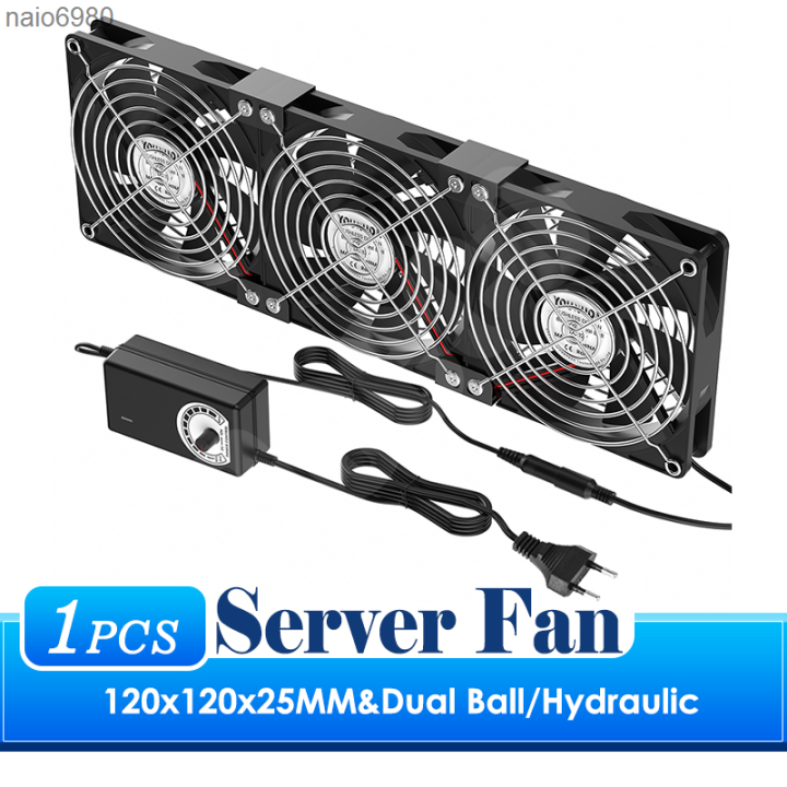 120mm 3000rpm Fan Cooling With Controller 12cm 12v 220v Btc Machine Chassis Workstation Cabinet 8741