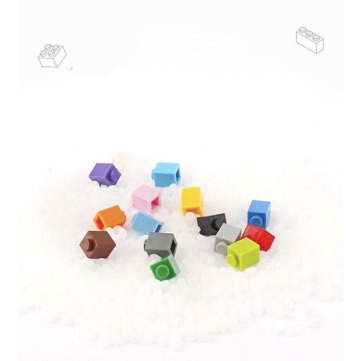 บล็อกตัวต่อเลโก้-1x1-พิกเซล-3005-ขนาดเล็ก-ของเล่นเสริมการเรียนรู้เด็ก