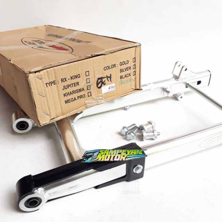 Arm Arem Swing Swim Honda Supra X 125 Karisma Silver Gold Oval