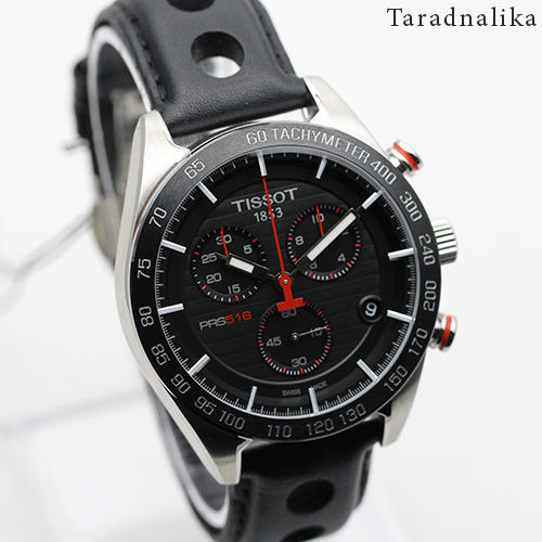 นาฬิกา-tissot-prs519-chronograph-t100-417-16-051-00-ของแท้-ประกันศูนย์-tarad-nalika