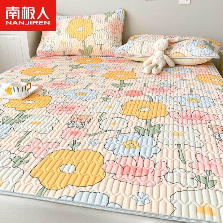 antarctic-people-latex-mat-three-piece-summer-1-5m-bed-1-8-washable-folding-ice-silk-soft-0-9