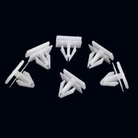 【CC】✴♟♘  10Pcs Rocker Panel Moulding Fastener Clip Retainer G M 25693852 Chevy Car Plastic Rivets