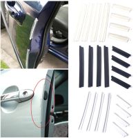 Car Door Protector Strip 8Pcs/Set Universal Auto Bumper Buffer Trim Guard Edge Corner Scratch Protector Car Door Crash Bar Decor