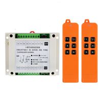 2000m DC12V 24V 36V 6CH 6 CH Radio Controller RF Wireless Remote Control Overhead travelling crane System Receiver 868Mhz Remote