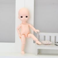 (Popular toys) 16เซนติเมตร Bjd/sd ตุ๊กตาทารกน่ารัก13ข้อต่อไม่มีการแต่งหน้าและผมสามารถฝึกเล่นบ้านของเล่นเด็กสำหรับสาวของขวัญ