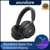 Soundcore ดั้งเดิม Space One Wireless หูฟังบลูทูธ ANC Nosie Canceling 55H Play Time พร้อมไมโครโฟนหูฟังเกม