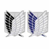 Anime Attack on Titan Brooch Wings of Liberty Freedom Scout Regiment Legion Badge Pin Jewelry Gifts Wholesale