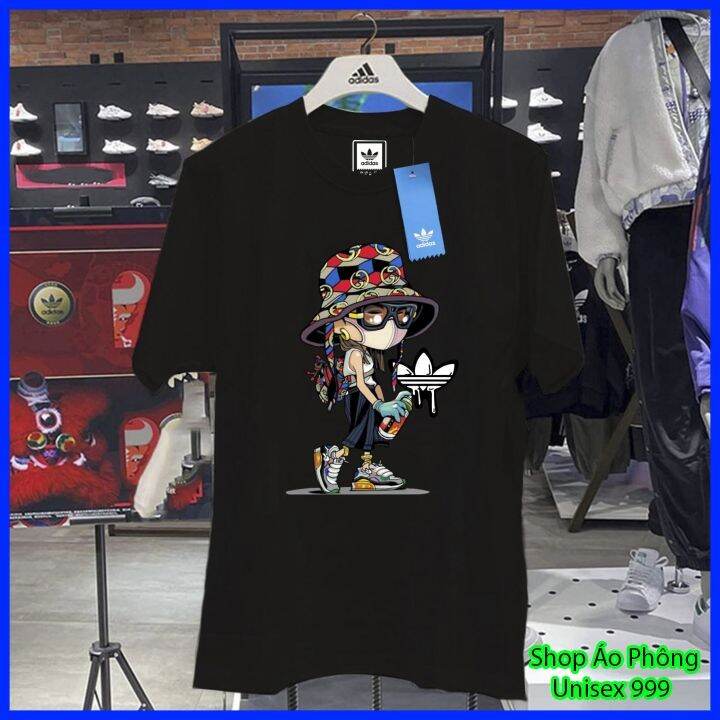 Hot ] Áo Thun Adidas Nam Nữ Chính Hiệu Cotton Phong Cách Thể Thao Trẻ Trung  Phù Hợp Với Mọi Lứa Tuổi, Áo Phông Adidas Cổ Tròn Tay Ngắn Ad Mẫu