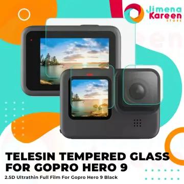 TELESIN Tempered Glass Film Protectors for GoPro HERO9/10/11 HERO10 Screen GP-FLM-901