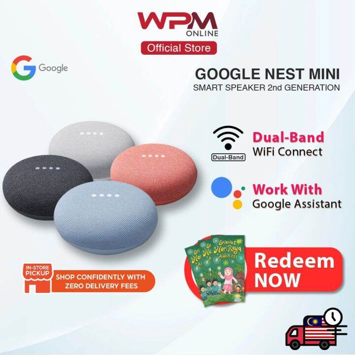 new 2023 Google Nest Mini Smart Speaker 2nd Generation Google Assistant