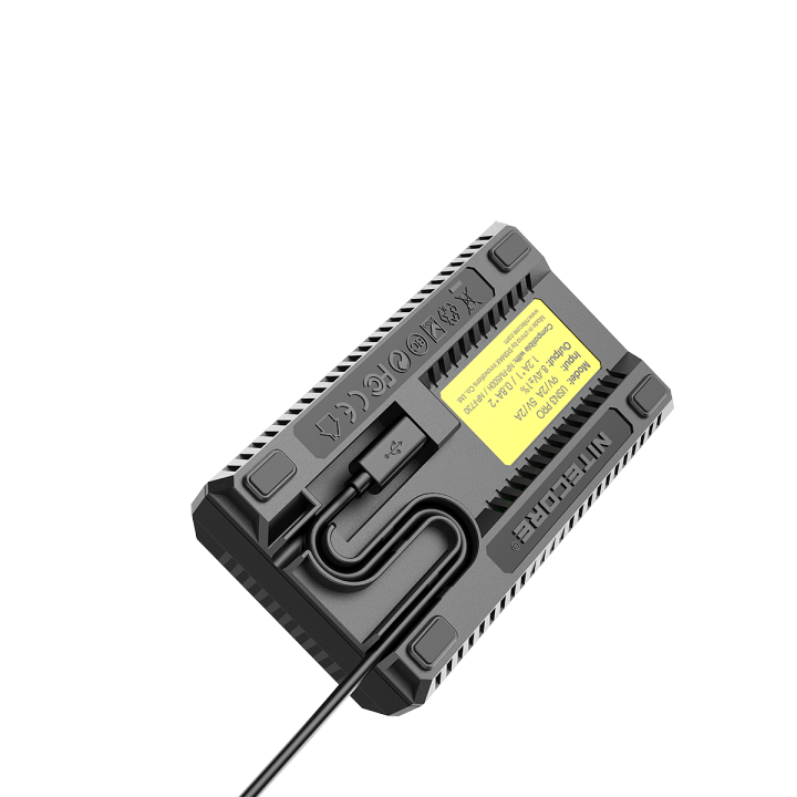 nitecore-usn3-pro-ช่องคู่-usb-สายชาร์จสำหรับโซนี่-qc-np-fm500h-np-f550-np-f970-np-f770-np-f730-np-f750-f550แบตเตอรี่กล้อง-f970