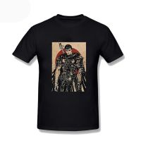 MenS Black Swordsman Berserk Guts Manga Gatsu Short Sleeve Tee Shirt Cotton Tops Tees T Shirts Oversized Graphic T Shirts 2Xl S-4XL-5XL-6XL