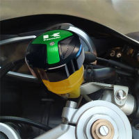 New Motor Accessories For Kawasaki Z750 ZX10R Z1000SX ZX6R Z900RS Aluminum Front Rear Brake Fluid Cylinder Cap Reservoir Cover