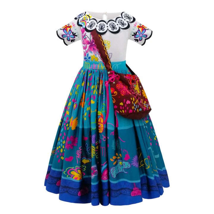 jeansame-dress-2022-encanto-ของขวัญสำหรับเด็ก-intant-party-clothesteenager-clothing
