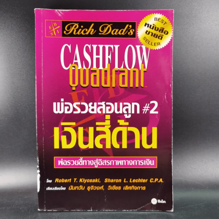 Rich Dad Poor Dad พ่อรวยสอนลูก เล่ม 2 เงินสี่ด้าน Th