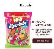 Kẹo Alpenliebe Hương Matcha Dâu Gói 33 viên - 115.5g