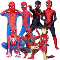 ฮาโลวีนเด็ก Avengers Hero Spiderman Ironman Marvel คอสเพลย์เครื่องแต่งกาย Boy และสาวปาร์ตี้วันหยุดคอสเพลย์เครื่องแต่งกาย