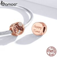bamoer Authentic 925 Sterling Silver Secret Garden Charm for Original Silver Beads celet &amp; Bangle DIY Jewelry making BSC389