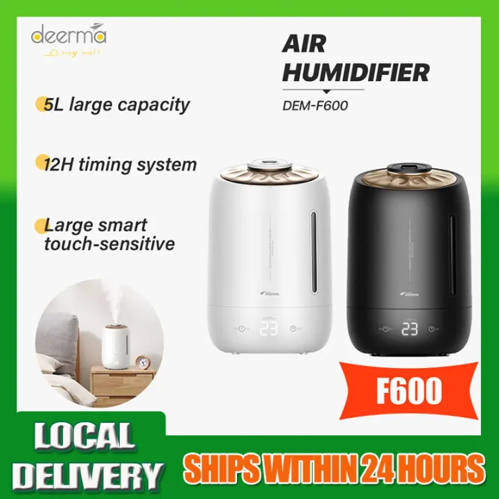 Deerma F600 /F600S Humidifier Air Home Ultrasonic Humidifier Touch Version Air Purifying for Air