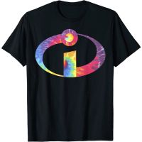 Incredibles Tie Dye Logo Graphic T-Shirt Fashion Tops For Men Women Latest Models Short Sleeve Distro Original Premium