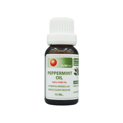 Organic Pavilion น้ำมันหอมระเหยออร์แกนิค 100% เปปเปอร์มินต์ Sun Tiny Australian Peppermint Oil (15ml)