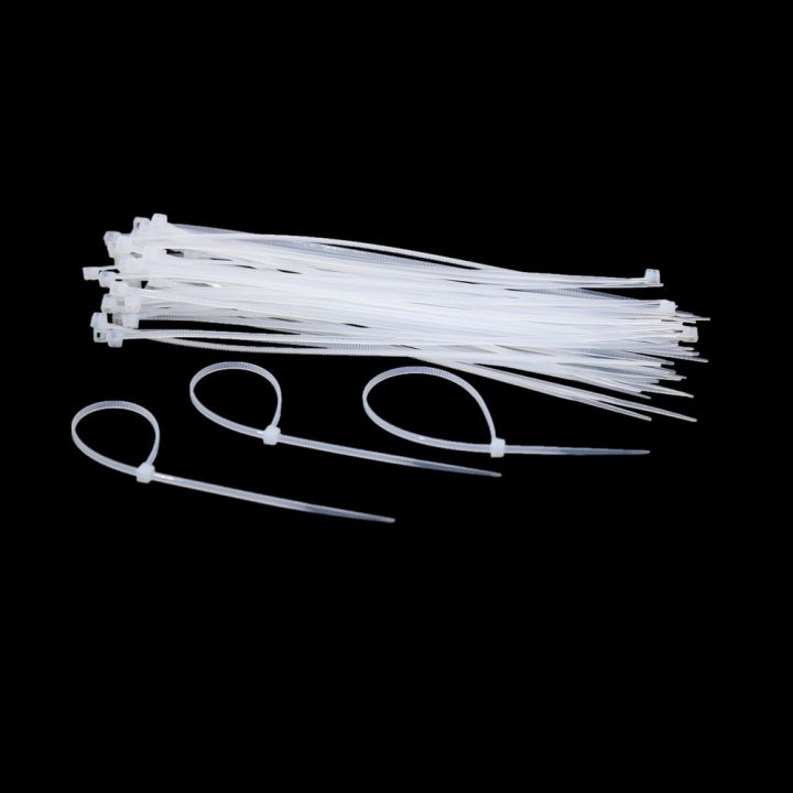 100pcs-cable-tie-4-150mm-4-200mm-4-250mm-4-300mm-white-zip-ties-self-locking-cable-zip-nylon-150mm-200mm-cable-tie