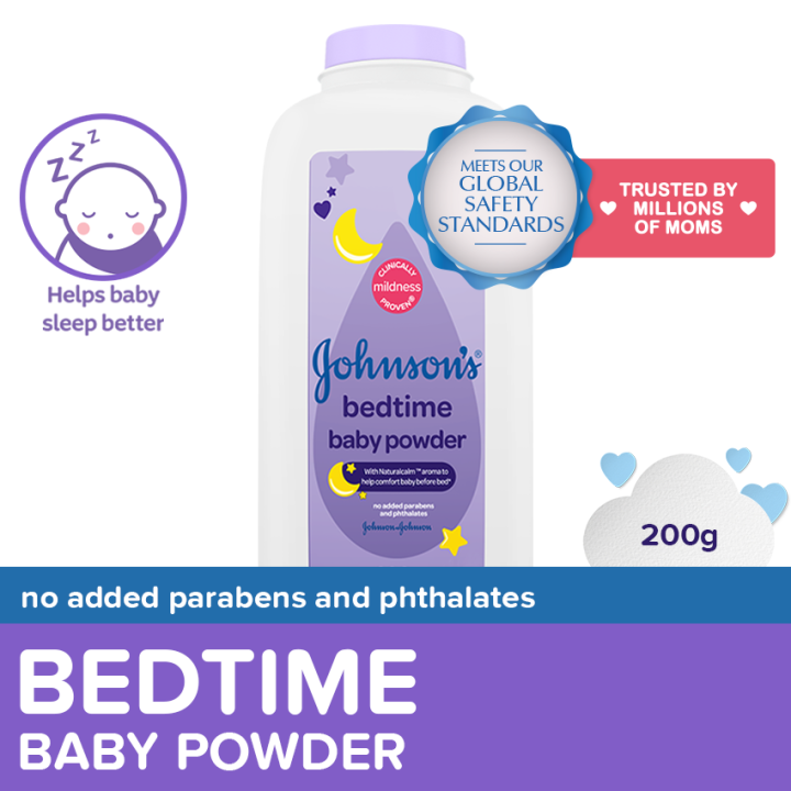 Johnson's Bedtime Baby Powder 200g Lazada PH