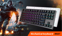 Royal Kludge RK87 RGB Hotswap TKL Wireless 3 mode คีย์บอร์ดเกมมิ่งไร้สาย คีย์ไทย