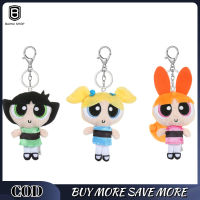 12cm Powerpuff Girls Plush Toys Cute Stuffed Cartoon Anime Character Plush Doll For Birthday Gifts