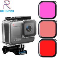 45เมตรใต้น้ำกรณีกันน้ำที่อยู่อาศัยสำหรับ Gopro ฮีโร่8การกระทำกล้องไปโปร8สีดำอุปกรณ์เสริมเคส Accessory888