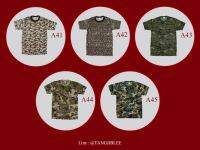 เสื้อยืดลายพราง (A41-A45)