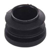 15pcs Black 19mm Dia Round Plastic Blanking End Cap Tubing Tube Insert