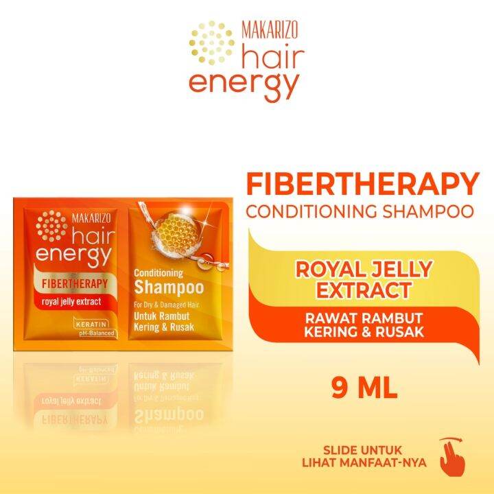 Makarizo Hair Energy Fibertherapy Conditioning Shampoo Royal Jelly
