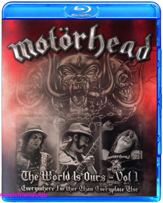 Motorhead the world is ours Vol 1 Concert (Blu ray BD25G)
