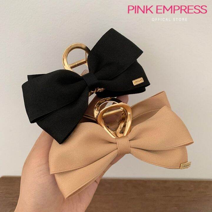 pink-empress-ทรงผมริบบิ้นทรงผมที่ยอดเยี่ยมคลิปขนผมขนาดใหญ่