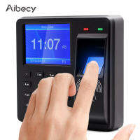 Aibecy Access Control เครื่องแสกนนิ้วเช็คเวลาเข้าออกลายนิ้วมือ/รหัสผ่าน/บัตรประจำตัว Recognition นาฬิกาเวลา2.4-Ch จอแสดงผลเครื่องตรวจสอบพนักงาน Multi-ตัวสนับสนุนภาษา U Disk ส่งออกรายงานสำหรับที่ล็อคประตู