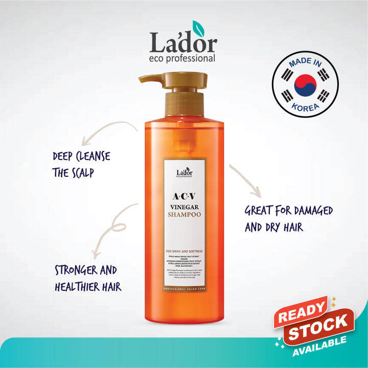 Lador ACV Vinegar Shampoo 430ml Lazada Singapore