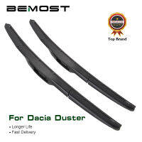 BEMOST Car Windscreen Wiper Blades Natural Rubber For Dacia Duster 2009 2010 2011 2012 2013 2014 2015 2016 2017 Fit U Hook Arm