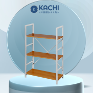 Kệ Gỗ Chân Sắt 3 Tầng Kachi MK243 60 92CM