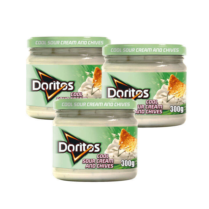 DORITOS Sour Cream & Chive Dip 3pcs (300g per pc) | Lazada PH