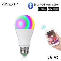 Ampoule LED E27 Wireless Bluetooth Smart Light Bulb 15W 85-265V RGBW LED Lamp Bulb Music Control 20 Modes Apply to IOS /Android