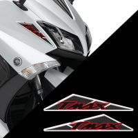 Stiker Motor สำหรับ Yamaha X-MAX XMAX X MAX 125 250 300 400สติ๊กเกอร์ติดถังเครื่องหมาย3D รูปลอกตรารถยนต์ถังปลอกปกป้องเข่า